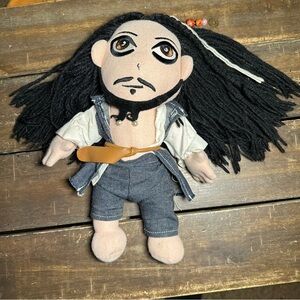 Jack Sparrow 12" Stuffed Plush Doll Disney Pirates of the Caribbean Johnny Depp
